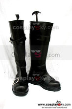 Laden Sie das Bild in den Galerie-Viewer, Gin Tama Sakata Gintoki Cosplay Stiefel Schuhe Schwarz
