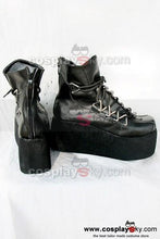 Laden Sie das Bild in den Galerie-Viewer, Gothic &amp; Punk Schwarz Stiefel Maßgeschneiderte