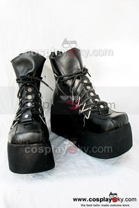 Gothic & Punk Schwarz Stiefel Maßgeschneiderte