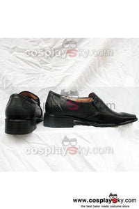 Gothic Männlich Pointed Schuhe Schwarz Maßgeschneiderte