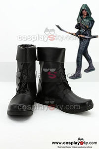 Green Arrow Cosplay Stiefel Schuhe Maßanfertigen