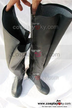 Laden Sie das Bild in den Galerie-Viewer, Gundam Fate Feito Cosplay Stiefel Schuhe Schwarz
