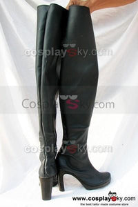 Gundam Fate Feito Cosplay Stiefel Schuhe Schwarz