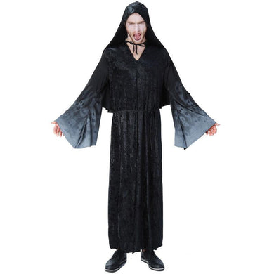 Halloween Dark Father Evil Demon Hexenmeister Clobe Cosplay Kostuem Schwarz
