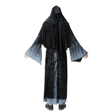 Laden Sie das Bild in den Galerie-Viewer, Halloween Dark Father Evil Demon Hexenmeister Clobe Cosplay Kostuem Schwarz