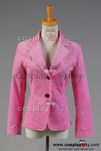 Harry Potter and the Goblet of Fire Hermione Granger Rosa Corduroy Blazer Kostüm