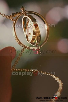 Harry Potter Hermione Granger Time Turner Rotating Hourglass Halskette Pendant Necklace Requisite
