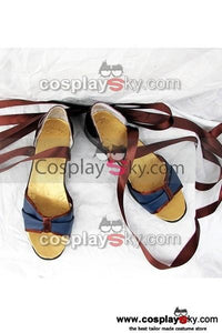 Harukanaru Toki no Naka de 4 Cosplay Blau Schuhe