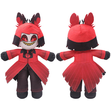 Hazbin Hotel Alastor Cosplay Plüschtiere Cartoon weiche Plüschpuppen Maskottchen Geburtstag Geschenk