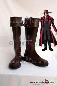 Hellsing Alucard Cosplay Stiefel Schuhe Maßgeschneiderte