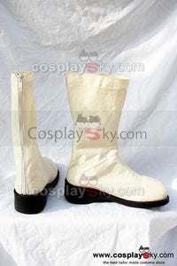 Hitman Reborn Lambo Cosplay Stiefel Schuhe Weiß