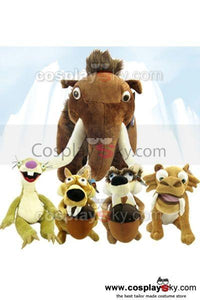 Ice Age Stuffed Plüsch Spielzeug Full Set