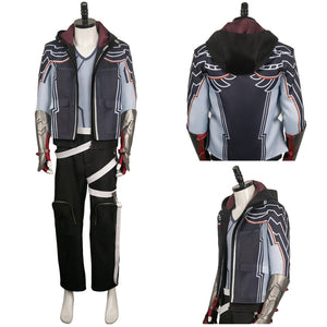 Jin Kazama Tekken Kostüm Set Jin Cosplay Outfits