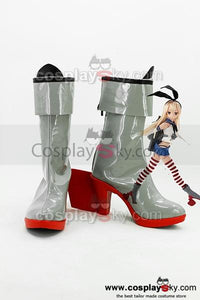 Kantai Collection KanColle Japanese Destroyer Shimakaze Cosplay Stiefel Schuhe