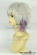 Laden Sie das Bild in den Galerie-Viewer, KARNEVAL Nai Muhinyi Silver White Smoky Purple Cosplay Wig