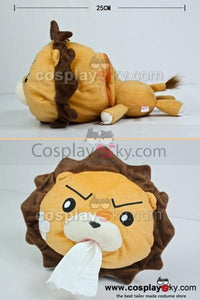 Lovely Bleach Lion Cartoon Plüsch Tissue Box