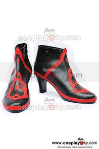 Lunia Record of Lunia War Dark Eir Cosplay Schuhe