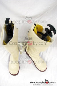 Macross Frontier Sheryl Nome Cosplay Stiefel Weiß