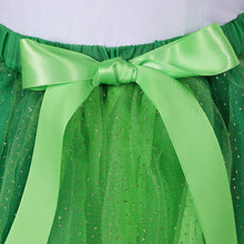 Laden Sie das Bild in den Galerie-Viewer, Mädchen Kinder St. Patrick’s Day Tüllkleid Saint Patrick&#39;s Day Kleid