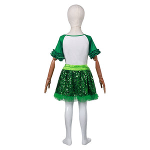 Mädchen St. Patrick’s Day Tüllkleid Saint Patrick's Day Kinder Kleid