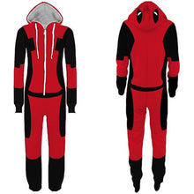 Laden Sie das Bild in den Galerie-Viewer, Marvel Comics Manga Deadpool Schlafanzug Pyjamas Cosplay Pullover Baumwolle