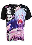 NO GAME NO LIFE Shiro Anime Printed Rock T-shirt