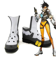 Laden Sie das Bild in den Galerie-Viewer, Overwatch OW Tracer Lena Oxton Cosplay Schuhe