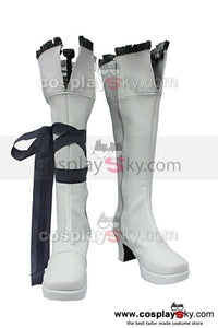 Pandora Hearts Oz Vessalius Cosplay Stiefel Weiß Schuhe