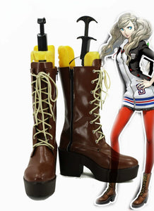 Persona 5 Anne Ann Takamaki Stiefel Cosplay Schuhe