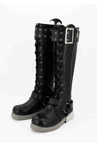 Persona 5 Futaba Sakura Stiefel Cosplay Schuhe