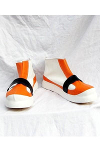 Pokemon Cong Cosplay Stiefel Schuhe Gelb und Weiß