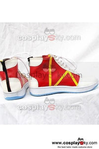 Pokemon Cosplay Stiefel Schuhe Rot Maßgeschneiderte