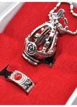Puella Magi Madoka Magica Soul Gem Anhänger Halskette Ring