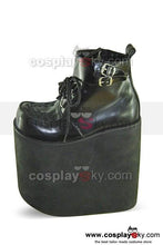 Laden Sie das Bild in den Galerie-Viewer, Punk &amp; Gothic Schwarz heavy bottom Stiefel Schuhe 20cm Hochhackige