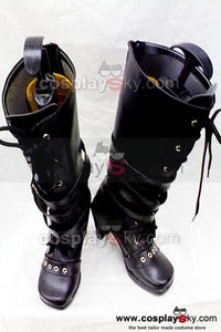 Punk Queen Schwarz Stiefel Schuhe Hochhackige Maßgeschneiderte Cosplay