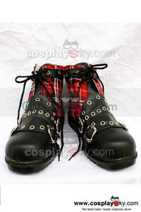 Punk Rot Plaid Klassischen Stiefel B Version Maßgeschneiderte