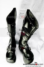 Laden Sie das Bild in den Galerie-Viewer, Punk Rock high-heeled heavy-bottomed Schwarz Stiefel
