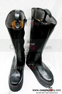 Punk Rock Simple Schwarz Flat Stiefel Maßgeschneiderte