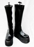 Punk Rock Simple Schwarz Flat Stiefel Maßgeschneiderte