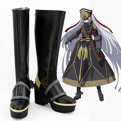 Re:Creators Gunpuku no Himegimi Stiefel Cosplay Schuhe