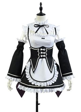 Re:Zero kara Hajimeru Isekai Seikatsu Ram Outfit Cosplay Kostüm