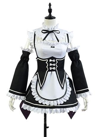 Re:Zero kara Hajimeru Isekai Seikatsu Ram Outfit Cosplay Kostüm