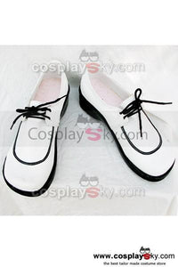Rosario and Vampire Weiß Cosplay Schuhe Maßgeschneiderte