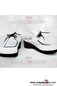 Rosario and Vampire Weiß Cosplay Schuhe Maßgeschneiderte