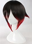 RWBY Rot Trailer Ruby Cosplay Perücke