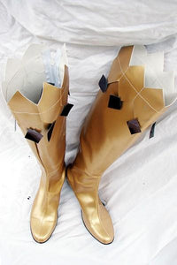 Sailor Moon Cosplay Stiefel Schuhe Golden Gelb