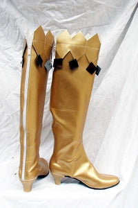 Sailor Moon Cosplay Stiefel Schuhe Golden Gelb