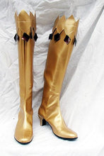 Laden Sie das Bild in den Galerie-Viewer, Sailor Moon Cosplay Stiefel Schuhe Golden Gelb