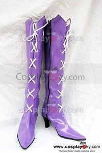 Sailor Moon Tomoe Hotaru Cosplay Stiefel Schuhe Lila