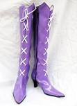 Sailor Moon Tomoe Hotaru Cosplay Stiefel Schuhe Lila